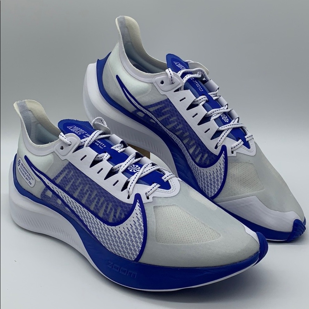 • NIKE ZOOM GRAVITY white/clear-racer blue men’s - Picture 13 of 16